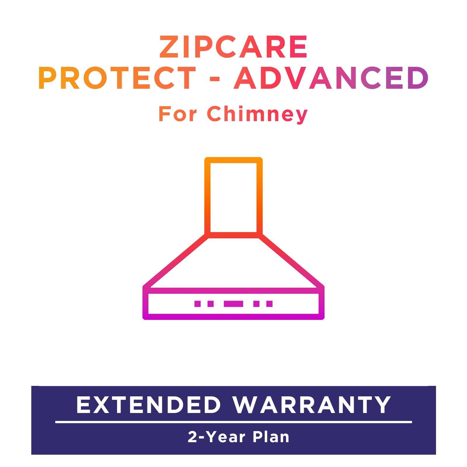Buy ZipCare Protect - Advanced 2 Year for Chimney (Rs. 10000 - Rs